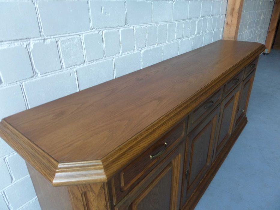 duża komoda dębowa szafka  prowadnica stan BDB wysyłka dowóz