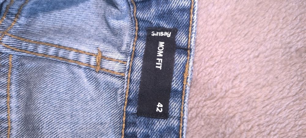 Jeansy mom fit mega wygodne