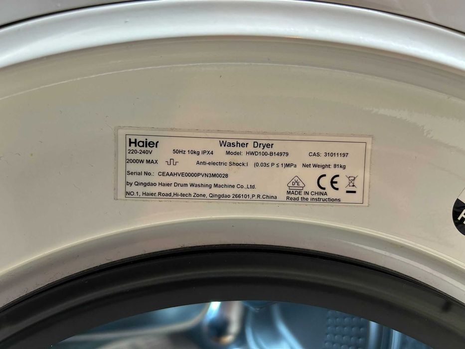 Maquina de lava e secar Roupa HAIER