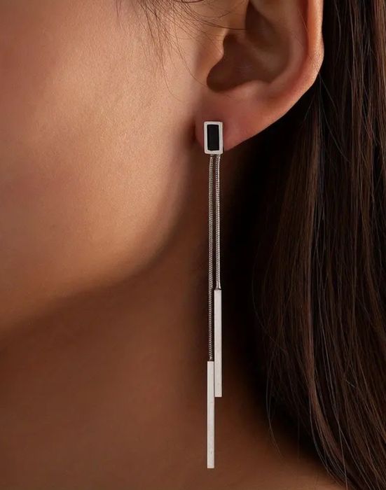 Сережки довгі. Біжутерія.