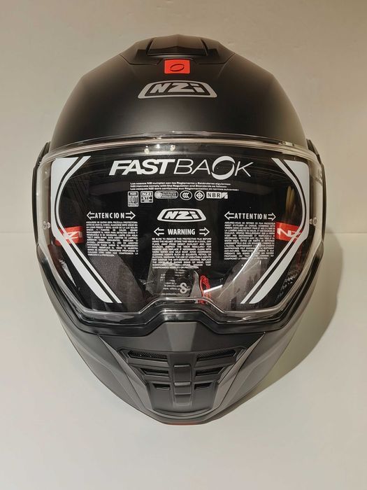 Capacete NZi flashback modular abertura 180° mota scooter novo