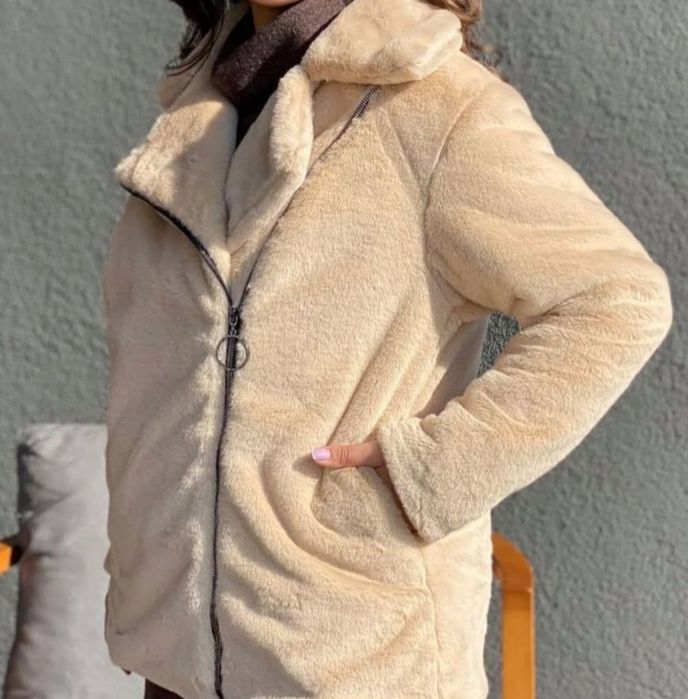 Шубка з екохутра