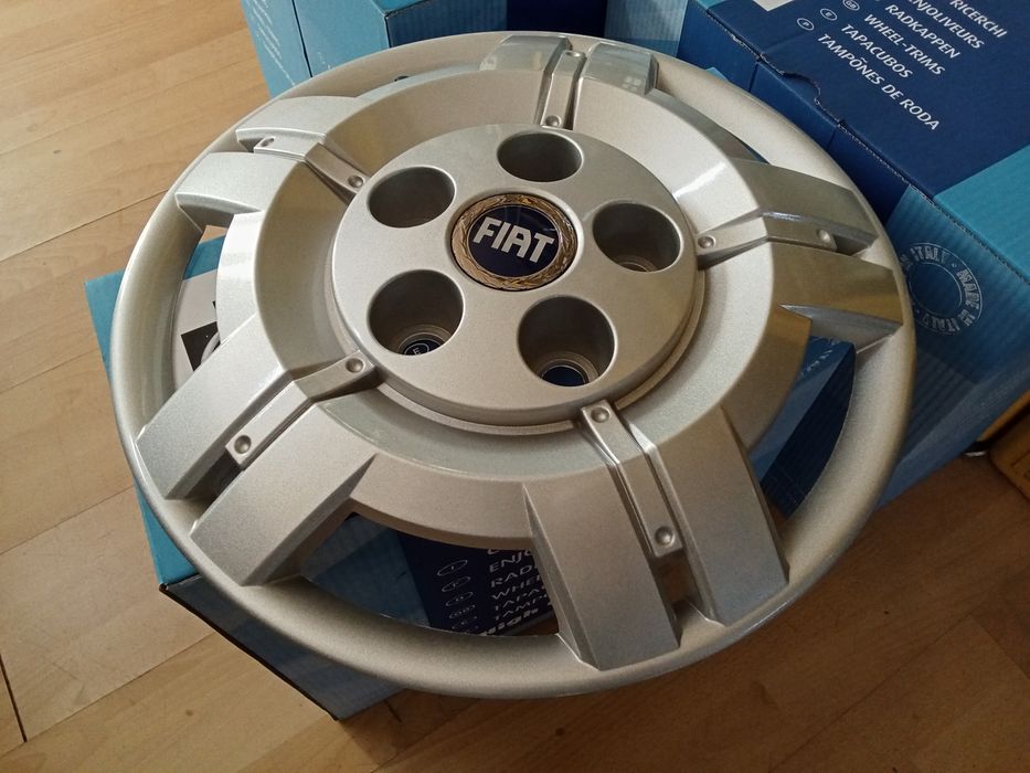 Pack 4 Tampões Auto-caravana / Carrinha Fiat Ducato 16" - Novos