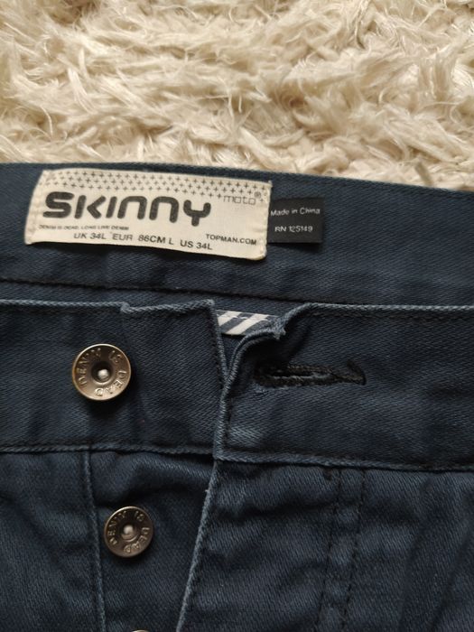 Spodnie męskie dżinsy