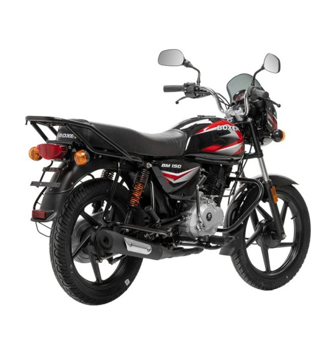 Мотоцикл Bajaj Boxer BM 150cc (КПП 5-ти ступка) Дорожній