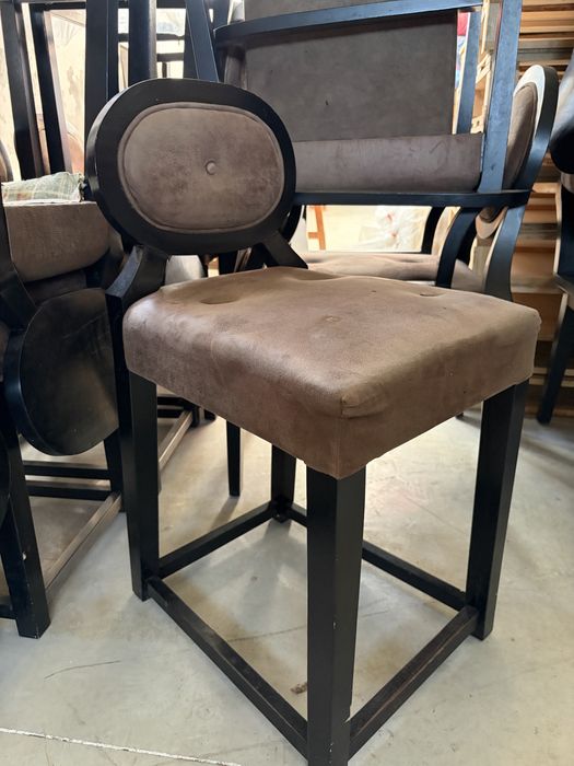 Cadeiras de camurça