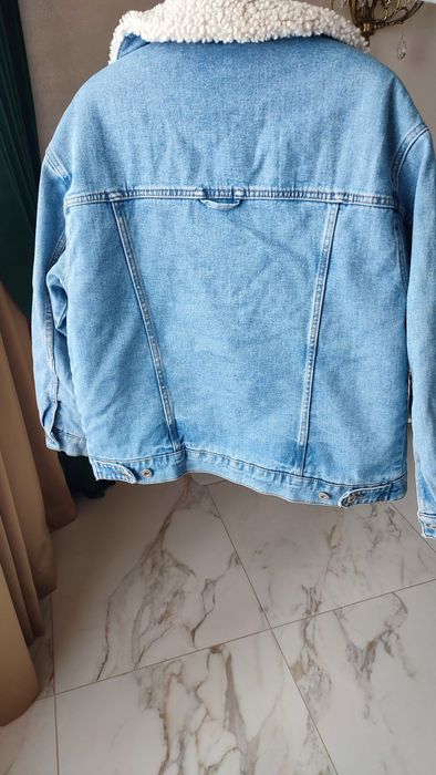 Джинсовая куртка утепленная