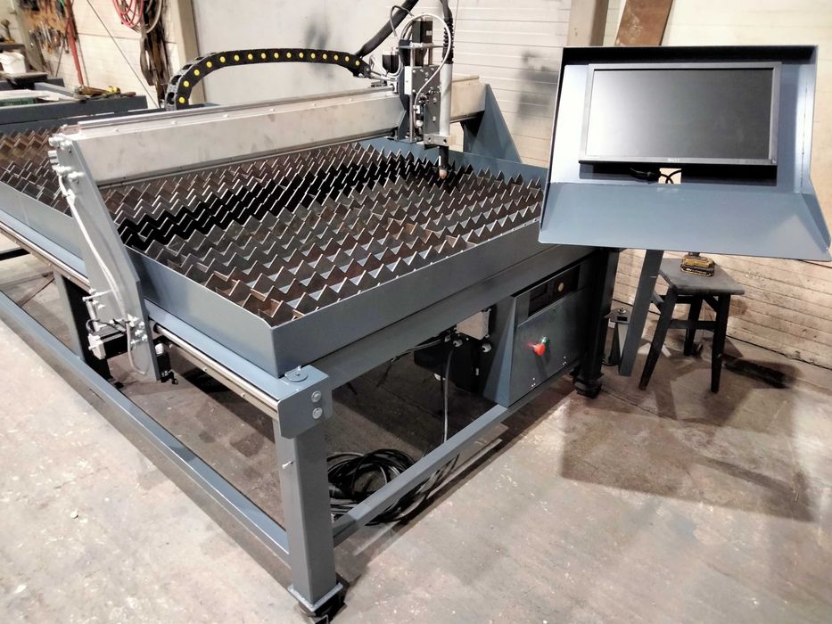 plazma ploter plazmowy cnc wypalarka wycinarka stoł cnc listwa zebata