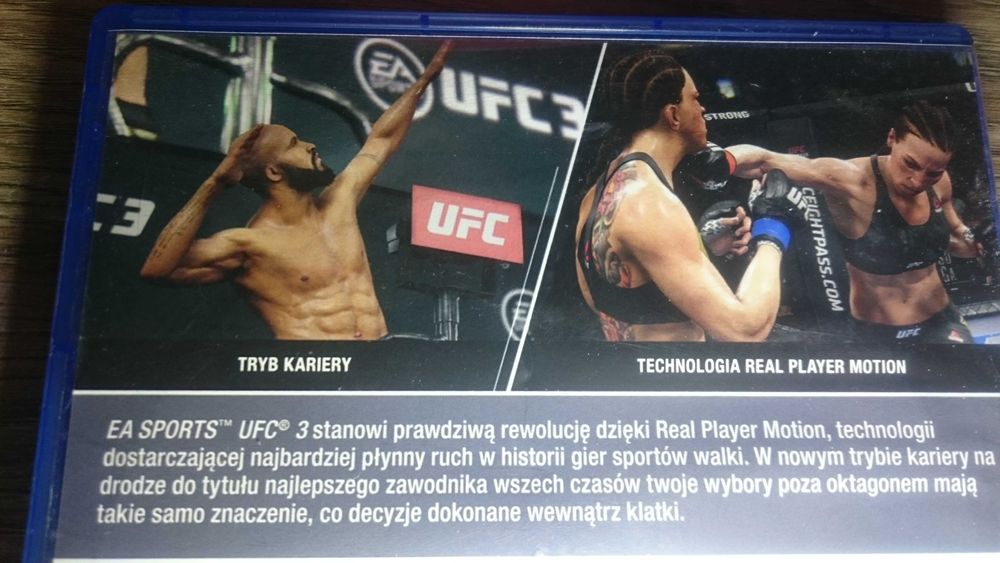 Ufc 3 POLSKA ps4 playstation 4 fifa mortal lego gta v spiderman