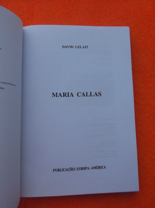 Maria Callas - David Lelait