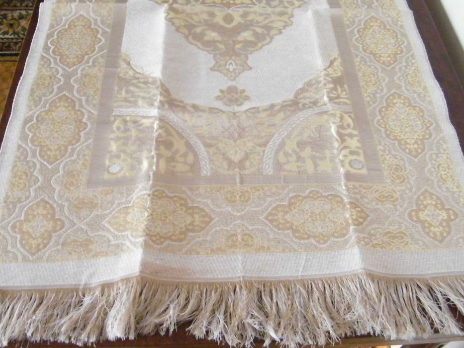 Bieżnik/ kilim złoto-beżowy