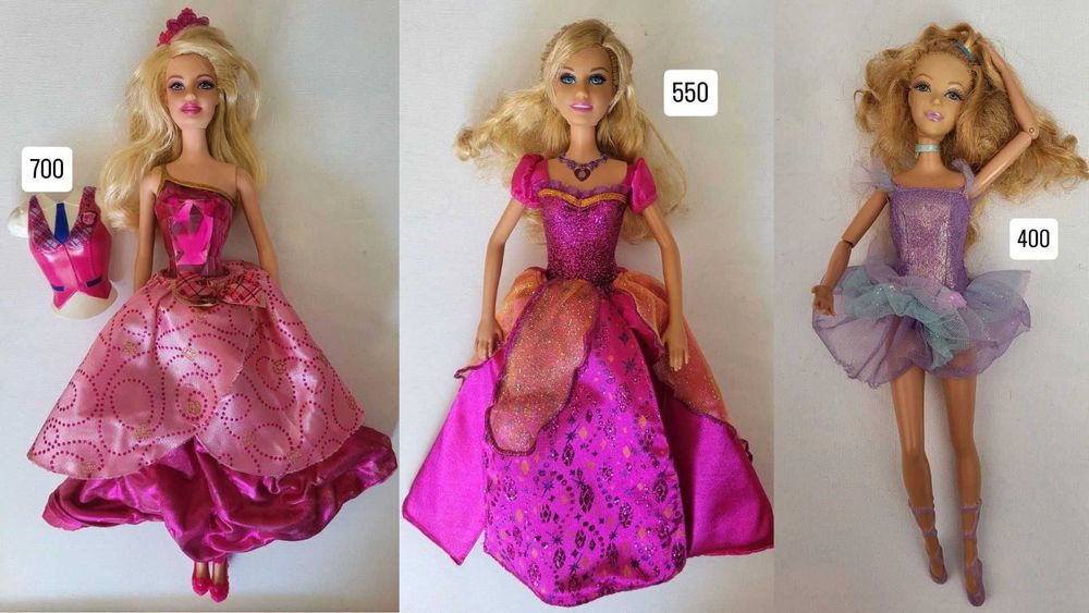 Ляльки Барбі/Barbie/Барби з мультфільмів