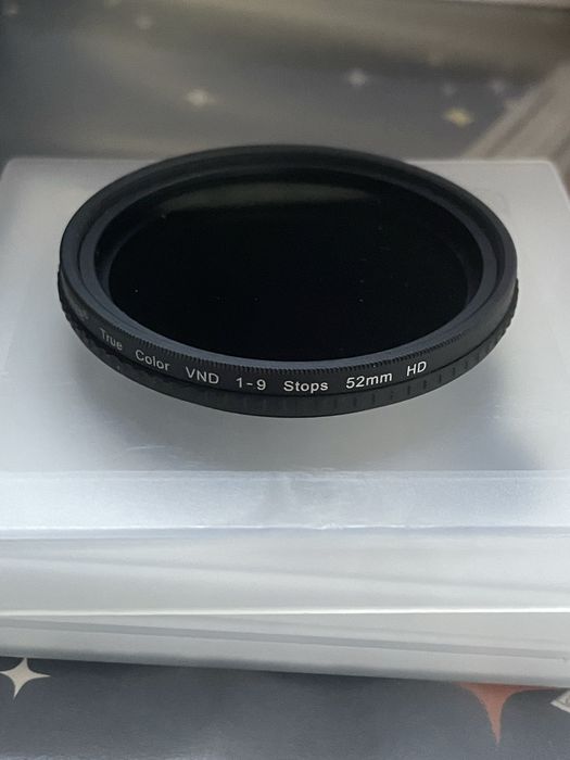 Filtro Nd variavel neewer true color 1-9 52mm