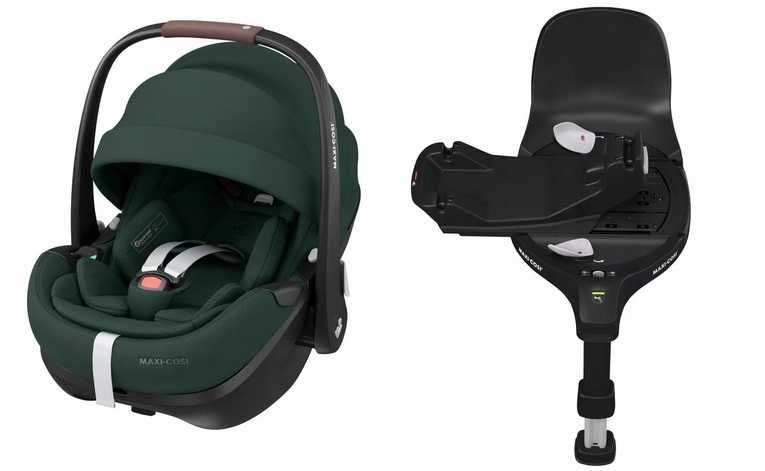 Wózek 4w1 Cavoe AXO Style +Maxi-Cosi Pebble 360Pro² Green +Baza 360Pro