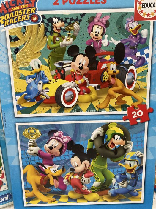 Puzzles Domino Os numeros Jogos Mickey Mouse