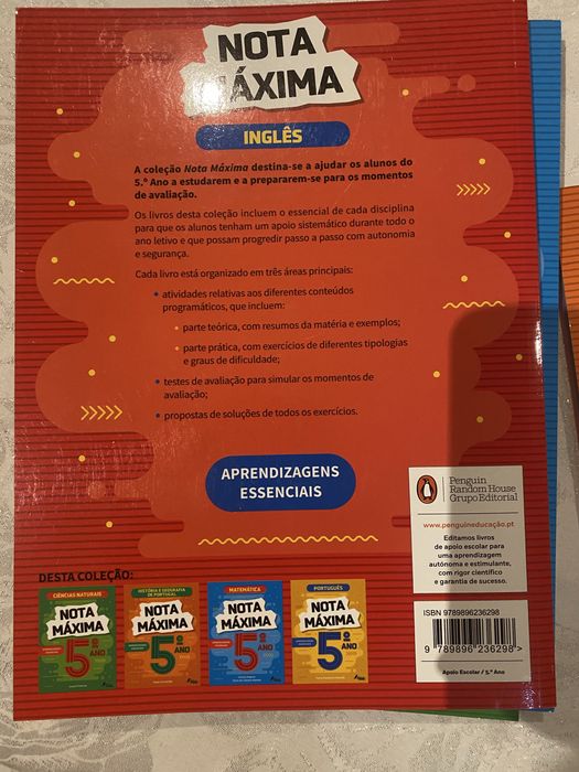 Livros exercicios Nota maxima  - 5o ano