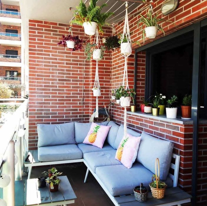 Conjunto sofá Exterior, mesinha incluida