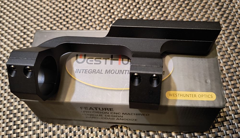 Montaż Westhunter 30mm picatinny, offset