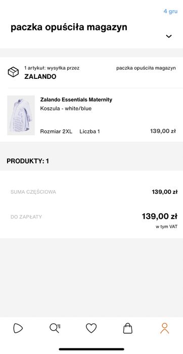 Koszula ciążowa XXL