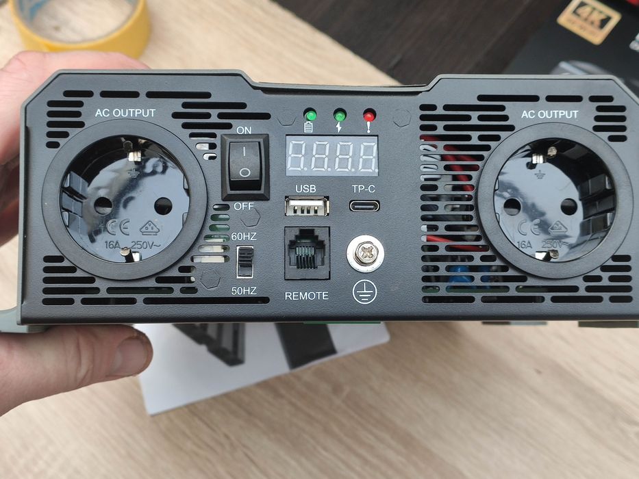 Інвертор DATOUBOSS 1500 Вт з чистим синусом