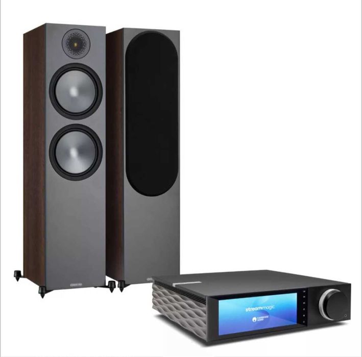 Cambridge Audio CXA-81 v2 + CXN-100 + Monitor Bronze 500 6G | WROCŁAW