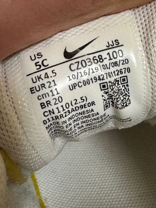 Кросівки на малюка Nike Air Max 90 21р 11-13см оригінал дитячі