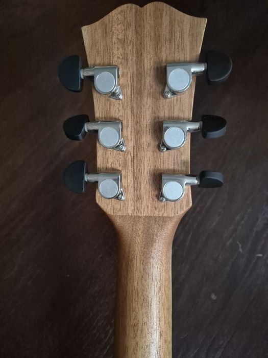 Dowina Puella-D 2017 Gitara Akustyczna + Pokrowiec, ksiażka chwytów gitarowych, urządzenie do strojenia