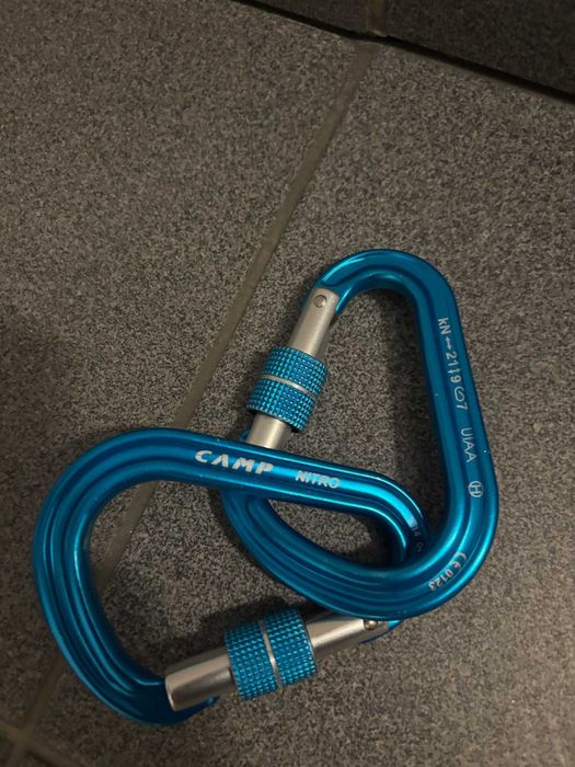 Karabinki zakręcane Camp Nitro (2 szt.)