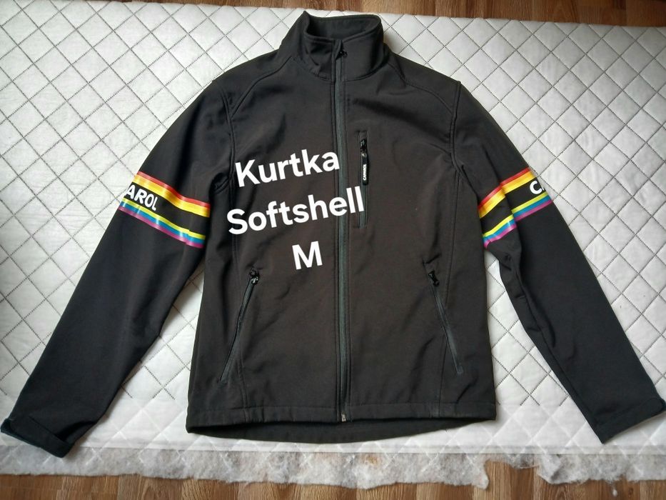 Kurtka Czarna Softshell M