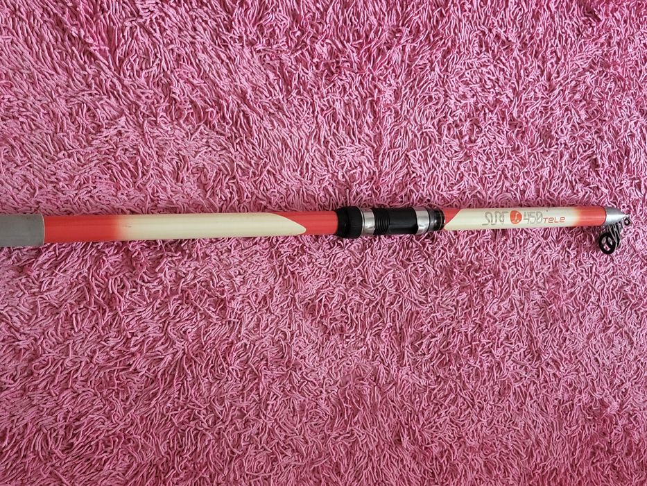 Cana de pesca usada com 4,60 cm