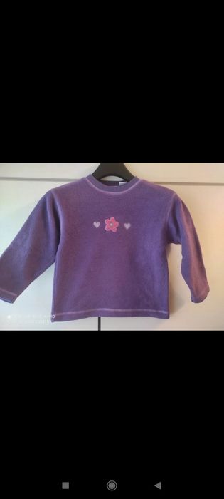 Bluza polarowa dla dziewczynki