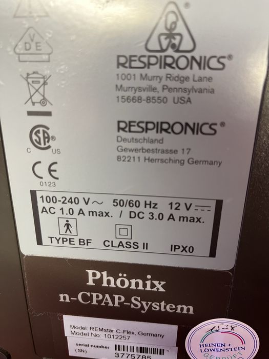 Аппараты для профилактики храпа СРАР , Bipap