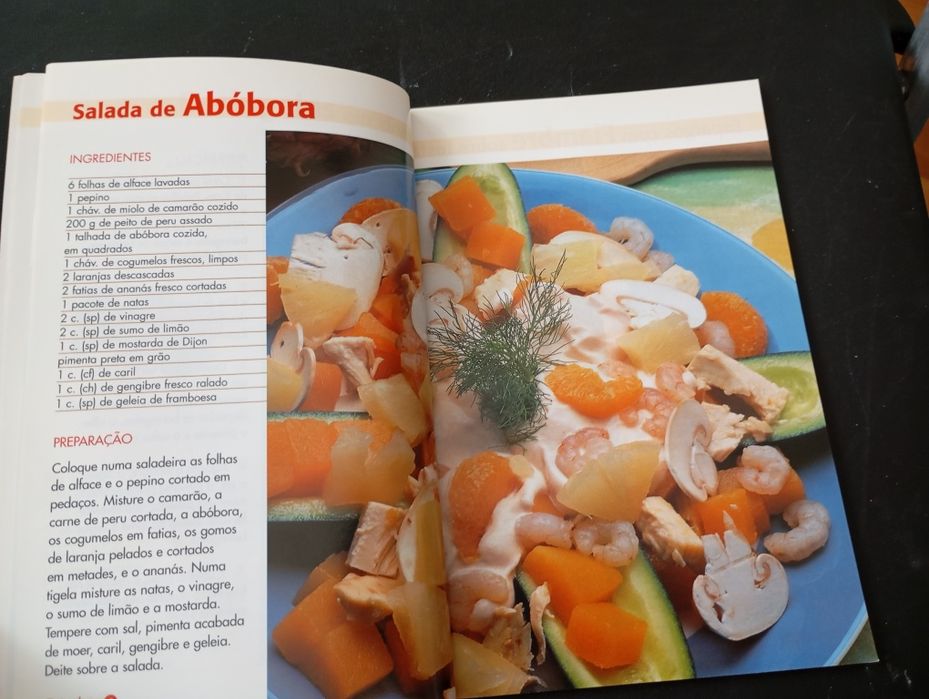 Livro " As melhores receitas de verão"