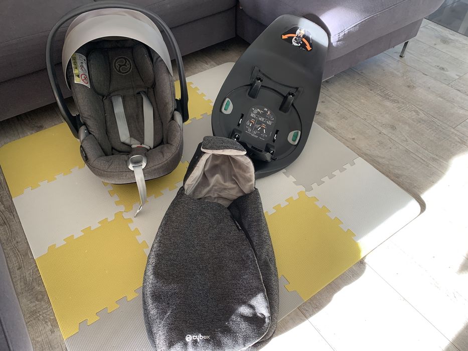 Fotelik Cybex cloud z i size + obrotowa baza