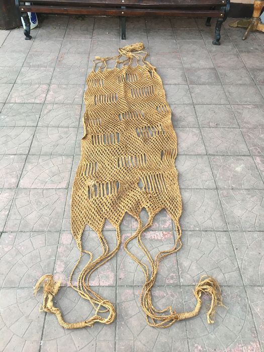 Гамак подвесной джутовый.