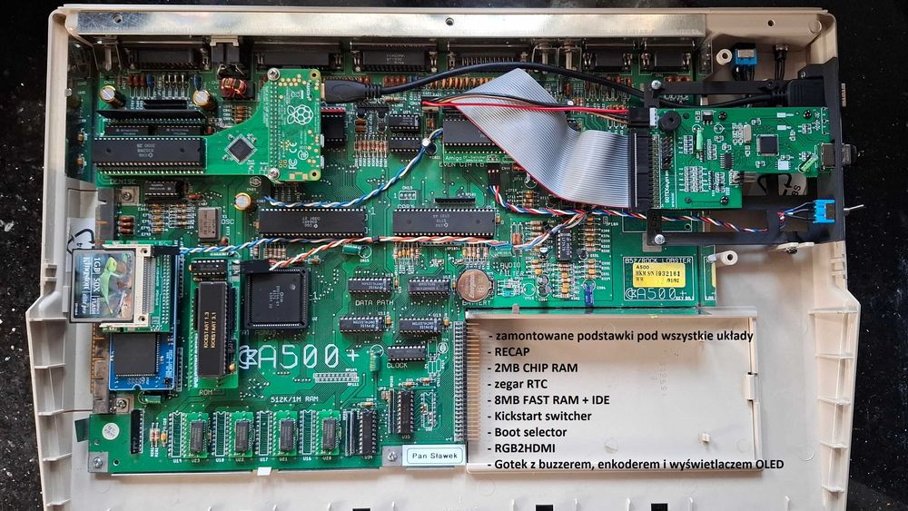 Atari XL/XE/XEGS, Amiga, Spectrum, Amstrad recap, naprawa, modyfikacje