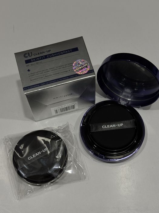 Тональний кушон Cu Skin Clean-Up Skin Fit Cushion SPF 50+ PA+++