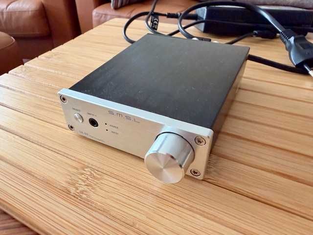 SMSL Amplificador de áudio e DAC