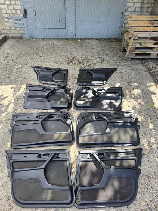 Комплект карты дверные дверні е32 е34 е38 е39 е60 под шторки bmw бмв