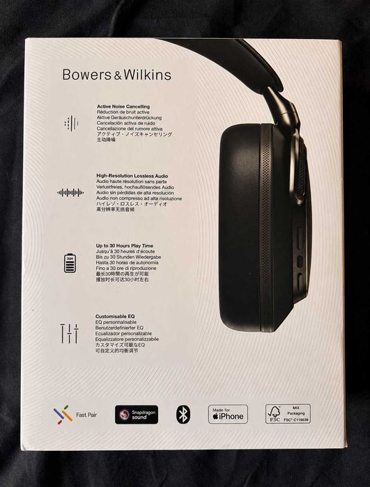 Bowers & Wilkins Px8 S2 Onyx Black