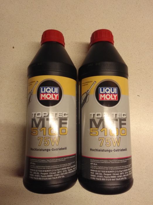 Масло трансмисионное Liqui Moly Top tec MTF 75W