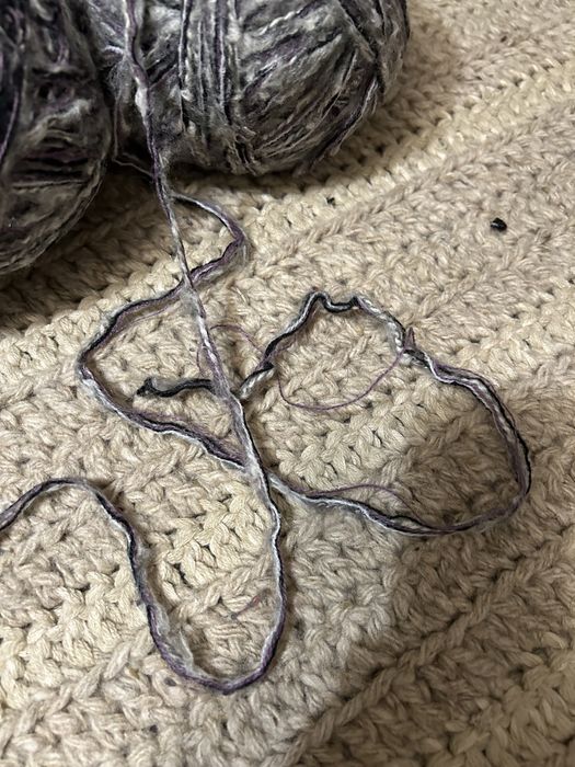 Włóczka melanż boucle 500 gram