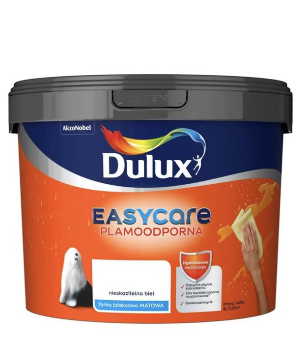Farba wodoodporna DULUX EASYCARE 9L