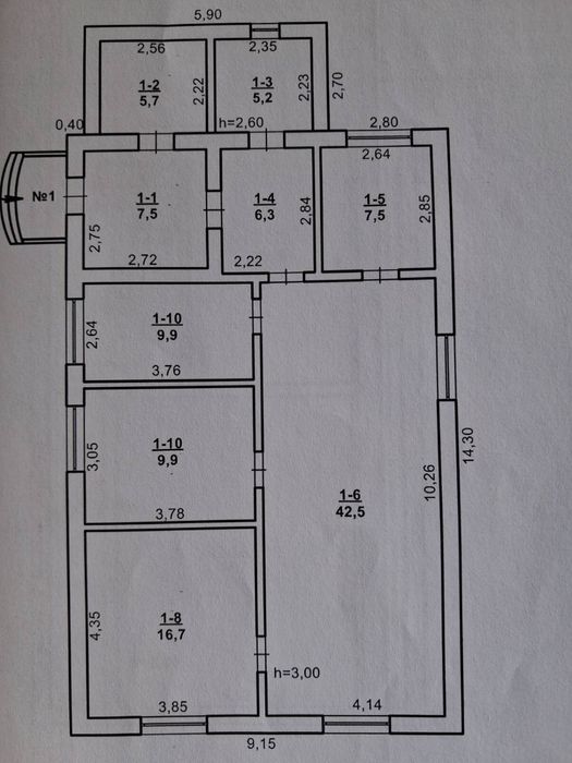 Продаж будинку 2-х поверховий Крабельний район
