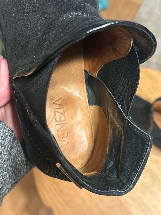 Buty skórzane venezia