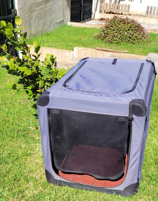 Transportadora Dobrável TK-Pet XL em Alumínio + Estrutura Modular | Até 34 kg