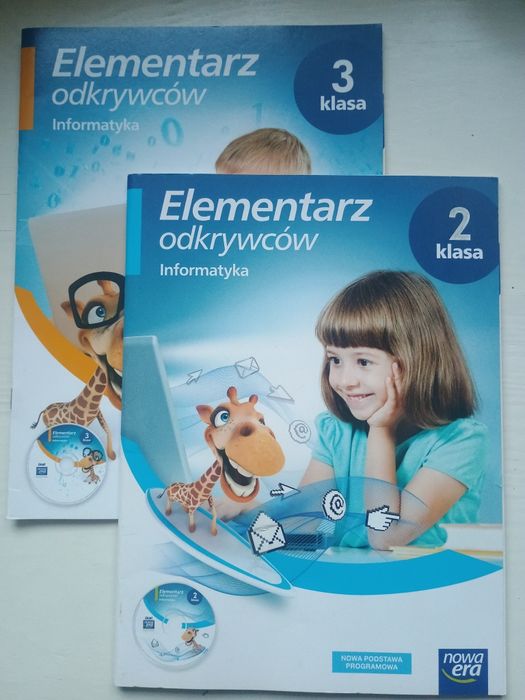 Elementarz odkrywców informatyka podręcznik Nowa era klasa 2 i 3
