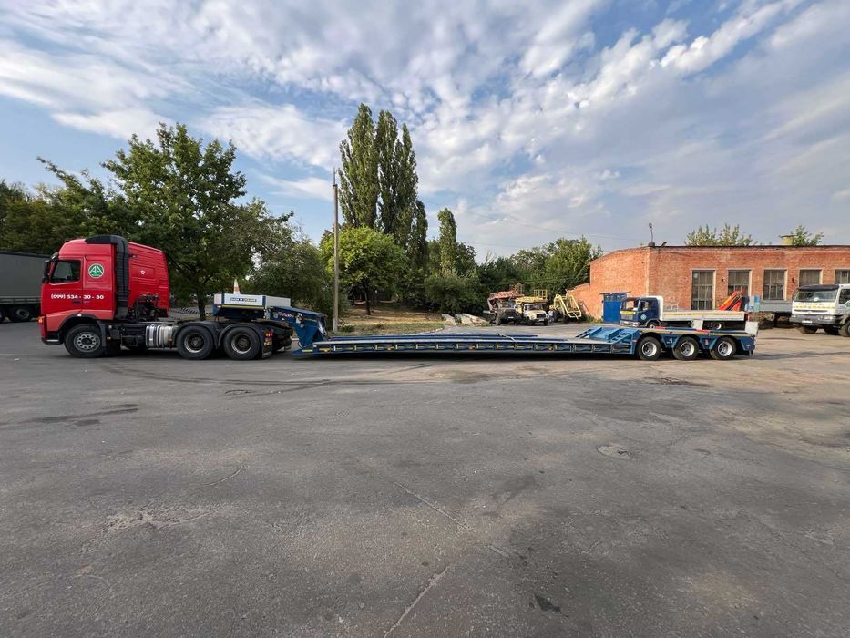 Перевезення негабаритних вантажів тралом