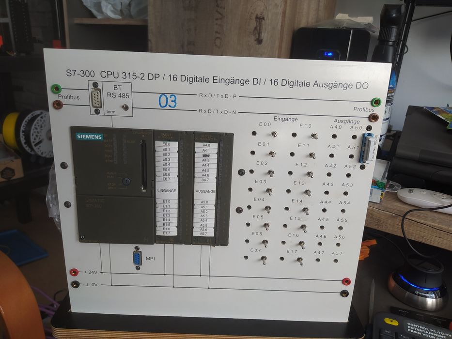 Intex emt system  stanowisko dydaktyczne plc siemens step7 simatic cpu