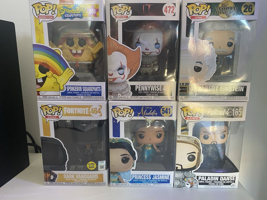 11 Pop Figures N° 436/461/522/464/16/551/293/718/524/472/165